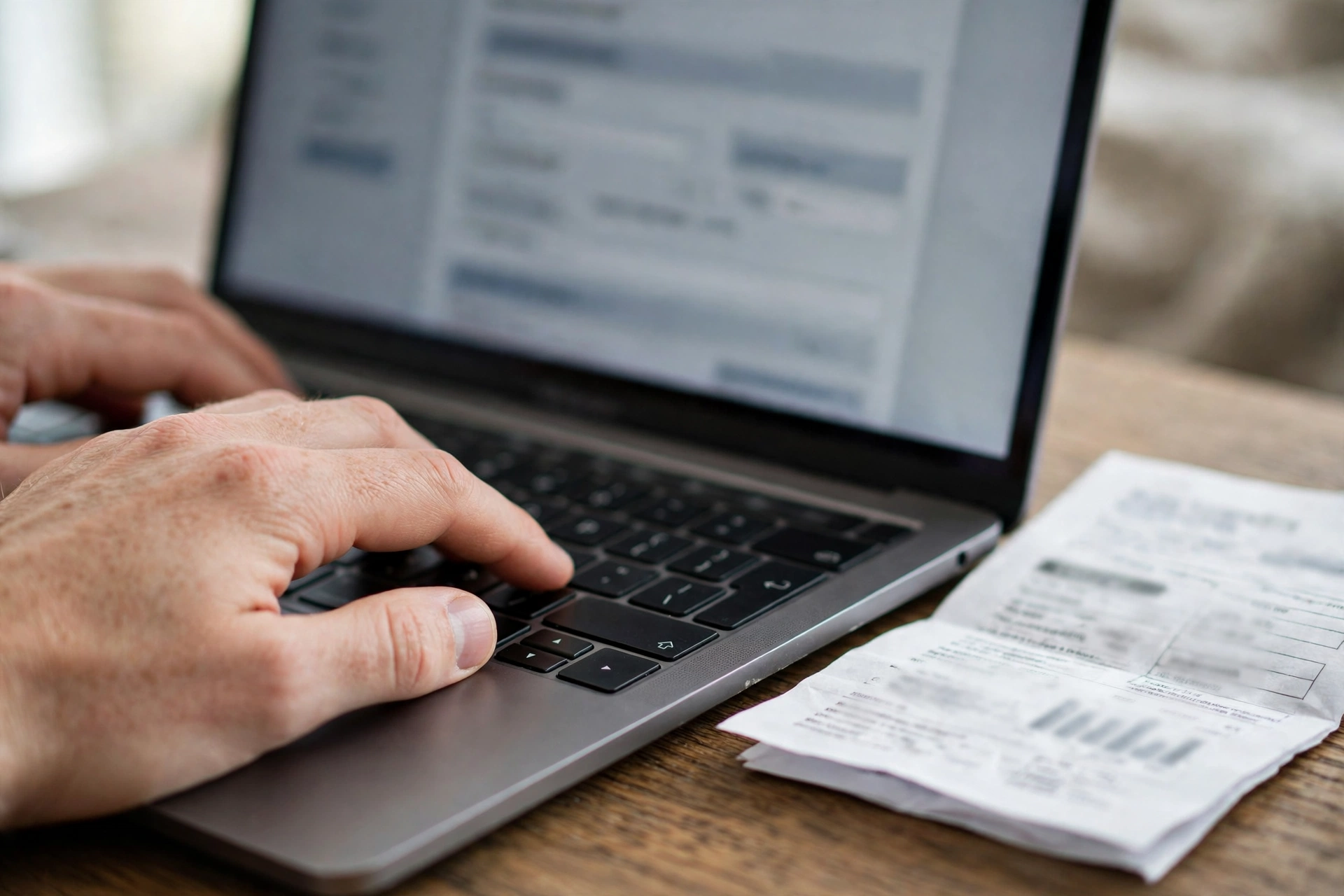 Entering the 14-digit reference number on the CCMS complaint registration form