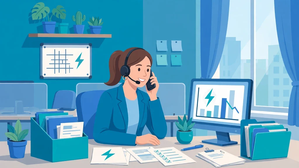 MEPCO helpline officer helping a consumer with complaint escalation on the phone